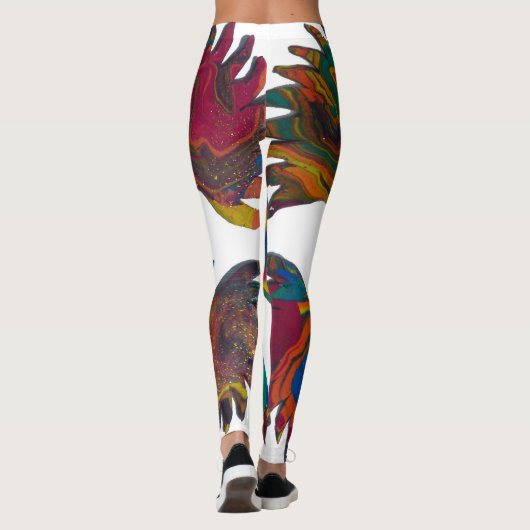 Sunrise Pin Texture Leggings (Achterkant)