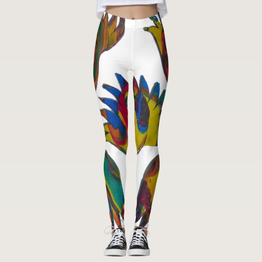 Sunrise Pin Texture Leggings (Voorkant)