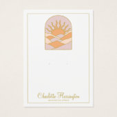 Sunrise Pink Gold die juwelen verdient Visitekaartje (Voorkant)