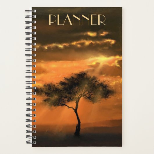 Sunrise Planner Tree Sunbeams (Voorkant)