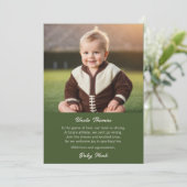 Sunrise Plays - Een peetvaders touchdown Kaart (Staand voorkant)