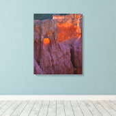Sunrise Point | Nationaal park Bryce Canyon Canvas Afdruk (Insitu (Houten vloer))
