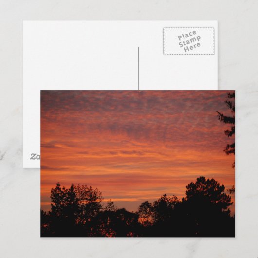 Sunrise Postcard Briefkaart (Voorkant / Achterkant)