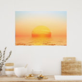 Sunrise Poster (Keuken)