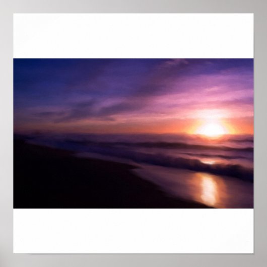 Sunrise Poster (Voorkant)