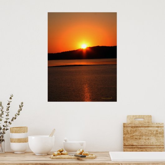 Sunrise Poster (Keuken)