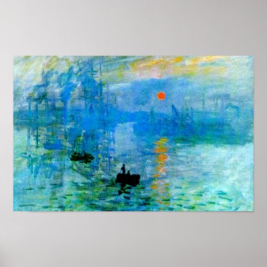 Sunrise Poster Print (Voorkant)