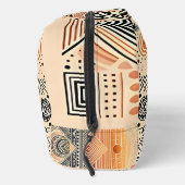 Sunrise Pyramid Tribal Geometric Toilettasje (Rechts)