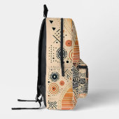 Sunrise Pyramid Tribal Geometrische rugzak (Links)