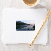 Sunrise Reflection at String Lake II Etiket (Insitu)