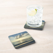 Sunrise Reflections by the Sea Bier Onderzetter (Rechterzijde)