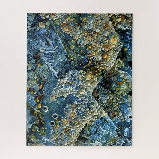 Sunrise Revelation Abstracte kunst Legpuzzel (Verticaal)