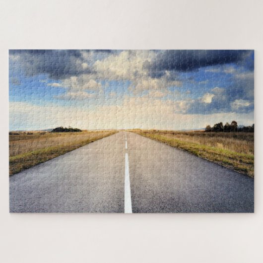 Sunrise Road Jigsaw Puzzel (Horizontaal)