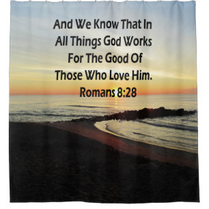 SUNRISE ROMANS 8:28 SCRIPTURE VERSE DOUCHEGORDIJN