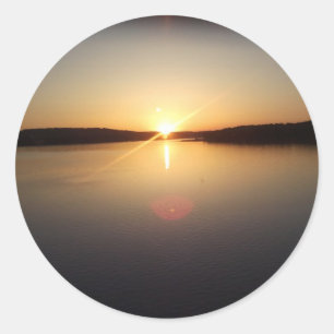Sunrise Ronde Sticker