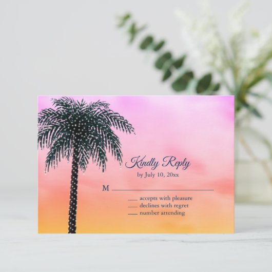 Sunrise RSVP (Staand voorkant)