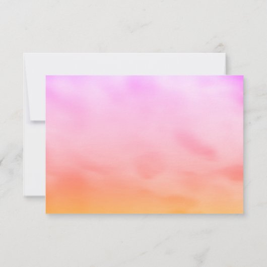 Sunrise RSVP (Achterkant)