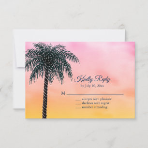Sunrise RSVP Kaartje