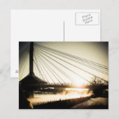 Sunrise Saint Boniface Bridge 01 Briefkaart (Voorkant / Achterkant)