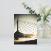 Sunrise Saint Boniface Bridge 02 Briefkaart (Staand voorkant)