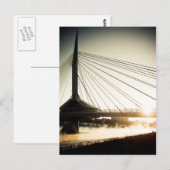 Sunrise Saint Boniface Bridge 02 Briefkaart (Voorkant / Achterkant)