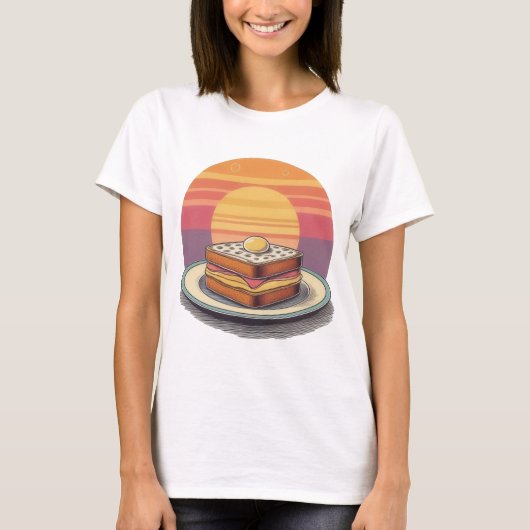 Sunrise Sandwich Delight T-shirt (Voorkant)