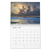 Sunrise Seascape Wall Agenda Kalender (Feb 2027)