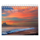 Sunrise Seascape Wall Agenda Kalender (Hoes)