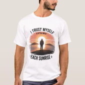 Sunrise Self-Trust Tee T-shirt (Voorkant)