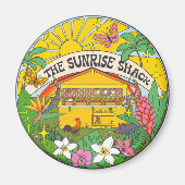 Sunrise Shack Magneet (Voorkant)