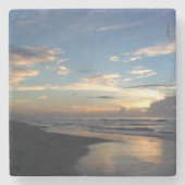 Sunrise, Shell Island Stenen Onderzetter (Voorkant)