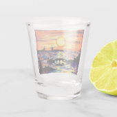 Sunrise Shot Glass Glas (Achterkant)