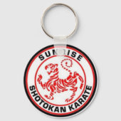 Sunrise Shotokan Karate Keyringen Sleutelhanger (Voorkant)