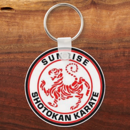 Sunrise Shotokan Karate Keyringen Sleutelhanger (Voorkant)