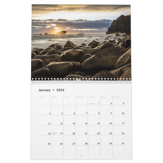 Sunrise Side 2025 Kalender (Jan 2026)