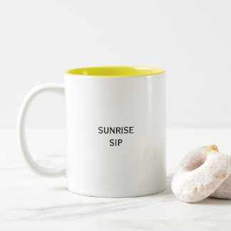 Sunrise SIP Inspirerend offerte Tweekleurige Koffiemok