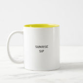 Sunrise SIP Inspirerend offerte Tweekleurige Koffiemok (Links)