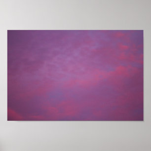 Sunrise sky, Ohio Poster