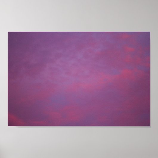 Sunrise sky, Ohio Poster (Voorkant)