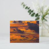 Sunrise Sky voor de kust van Florida Briefkaart (Staand voorkant)