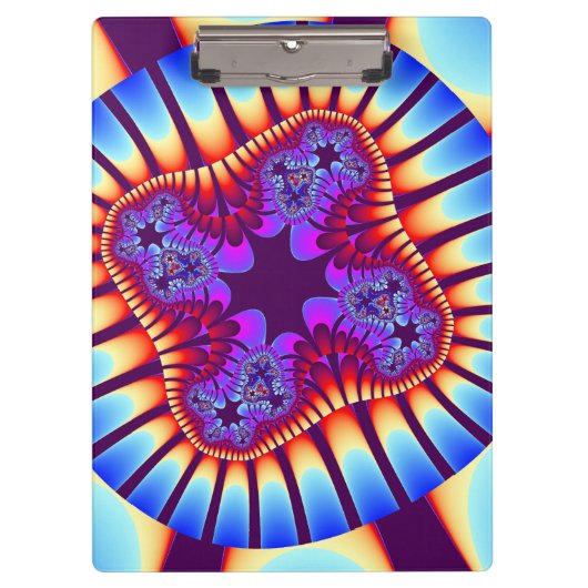 Sunrise Soda Flower Cliboard Klembord (Voorkant)