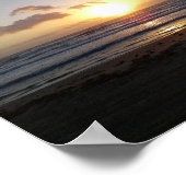 Sunrise South Padre Island Beach Poster (Hoek)