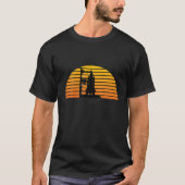 Sunrise Space Shuttle Pad Launch Control Moonport T-shirt (Voorkant)