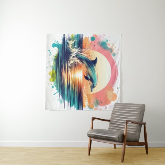 Sunrise Splash Wandkleed (In Situ (horizontaal))