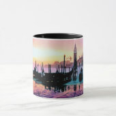 'Sunrise St. Mark's' Gondola Waterverf Mok (Midden)