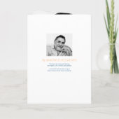 Sunrise strand begrafenis viering van het leven se programma (Achterkant)