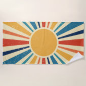 Sunrise Sun Summer Pool Strandlaken (Voorkant)