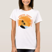 Sunrise Sunburn Sunset Herhalen T-shirt (Voorkant)