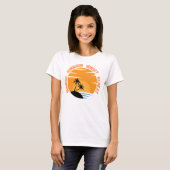 Sunrise Sunburn Sunset Herhalen T-shirt (Voorkant volledig)