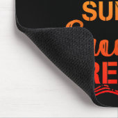 Sunrise Sunburn Sunset Herhaling Retro Summer Muismat (Hoek)